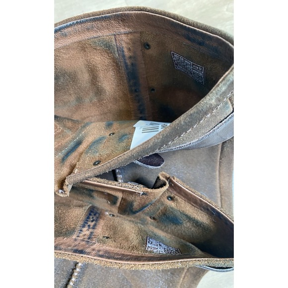 UGG Dree Riding Brown Suede Knee High Harness Boots 1005690 Women's Size 10 - Picture 9 of 9